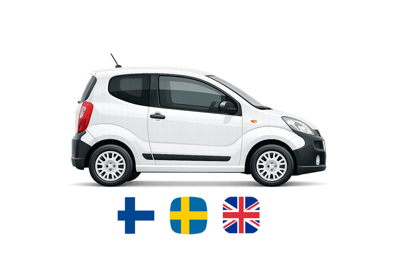 Mopoautokortin (AM121) teoriakoe – harjoituskokeet